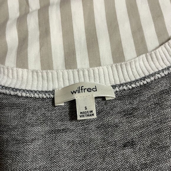 Wilfred Aritzia Sherbrooke Sweater Asymmetrical Side Slits - Picture 6 of 8